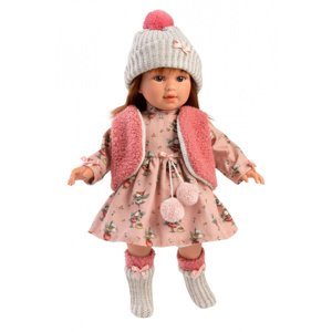 Llorens SOFIA - realistická panenka s měkkým látkovým tělem  - 40 cm