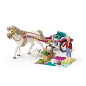 Schleich Horse Club Small carriage for the big horse show 42467