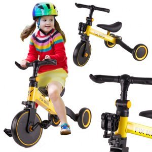 Trike Fix Mini běžecká tříkolka 3v1 s pedály žlutá