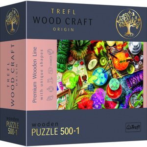 TREFL Wood Craft Origin Barevné koktejly 501 dílků