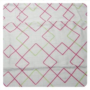 Bambusové pleny Kikko XKKO BMB SC Magenta Lime 70x70cm, 3ks