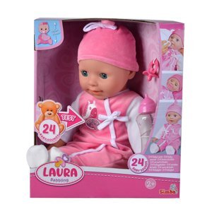 Simba: panenka Laura blábolící, 38 cm