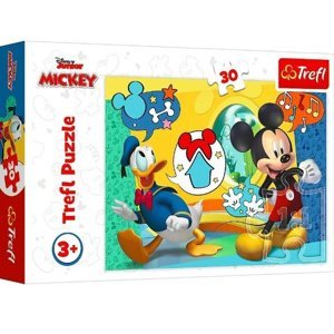 TREFL Mickey Mouse a Kačer Donald 30 dílků