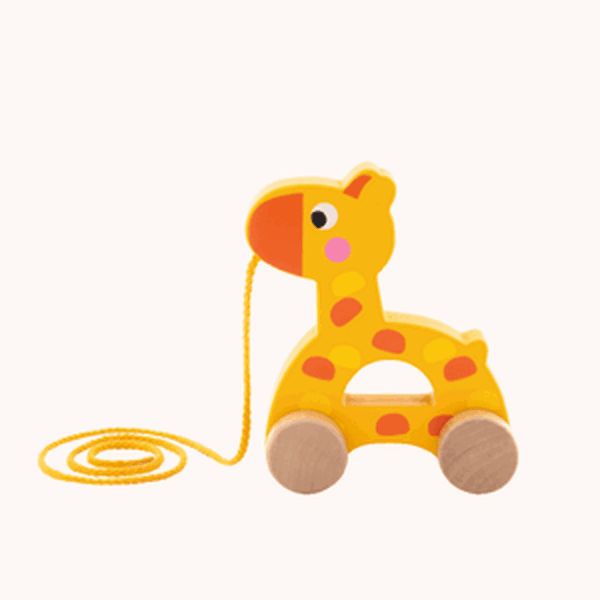 Trefl žirafa na provázku