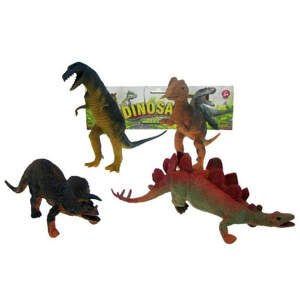 Dinosauři 4 kusy 24 cm