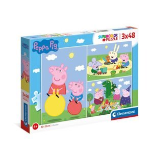 Clementoni Puzzle 3x48 ks Peppa Pig