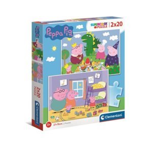 Clementoni Puzzle 2x20 ks  Peppa Pig