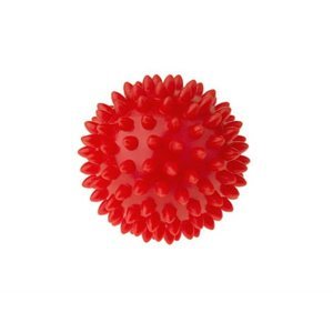 Senzorický míč na masáž a rehabilitaci 6,6 cm červený TULLO
