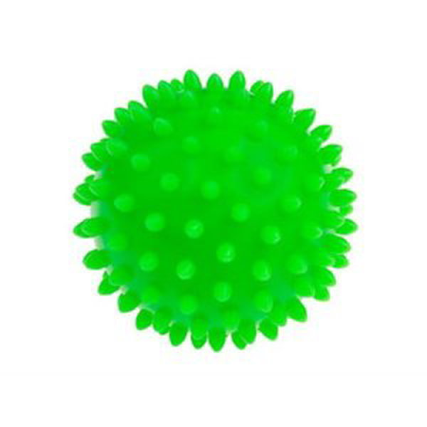Senzorický míč na masáž a rehabilitaci 9 cm zelený TULLO