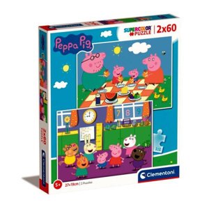 Clementoni Puzzle 2x60 ks Peppa Pig