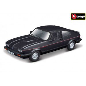 Bburago 1:24 Plus Ford Capri 1982 light Black