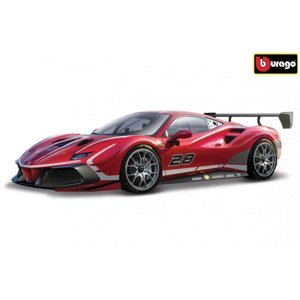 Bburago BB36309 Ferrari Racing 488 CHALLENGE EVO 2020 červená 1:43