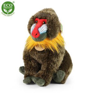 Plyšový mandril 32 cm ECO-FRIENDLY