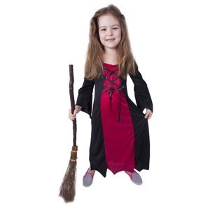 Dětský kostým bordó čarodějnice (S) e-obal