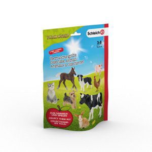 Schleich Sáček s překvapením farmářská zvířátka L série 4