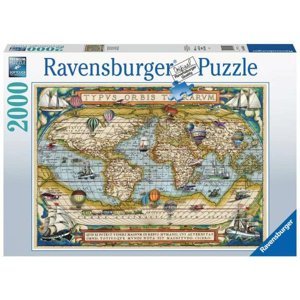 Puzzle 2000 dílků Kolem světa RAVENSBURGER