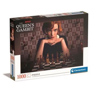 Clementoni Puzzle 1000 dílků Queen's Gambit. Queen's Gambit. Netflix