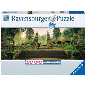 RAVENSBURGER Panoramatické Chrám džungle Pura Luhur Batukaru Bali 1000 dílků