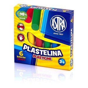 Plastelína 6 barev ASTRA