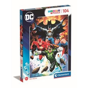 Clementoni Puzzle 104 dílků DC Comics JL 25723