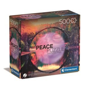 Clementoni Puzzle 500 dílků Peace Collection. Mindful Reflection