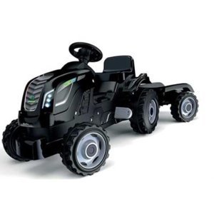 Dětský šlapací traktor XL černý