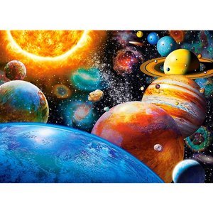 CASTORLAND Puzzle 180 ks Planety a jejich měsíce