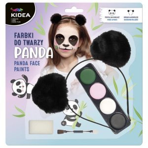 Sada barev na obličej s páskem Panda Kidea