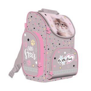 Aktovka - školní taška My Little Friend Grey Cat