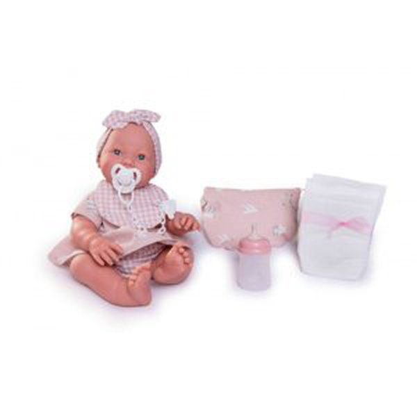 Antonio Juan 50393  MIA - mrkací a čůrající realistická panenka miminko s celovinylovým tělem - 42 cm