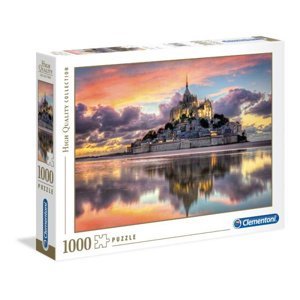 Clementoni Puzzle 1000 dílků HQ Le Magnifique Mont Saint-Michel