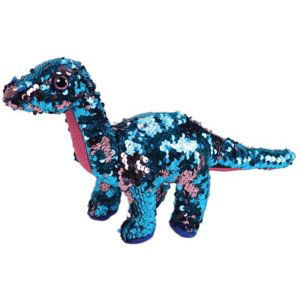 TY BOOS Flippables TREMOR - flitrový dinosaurus 24cm