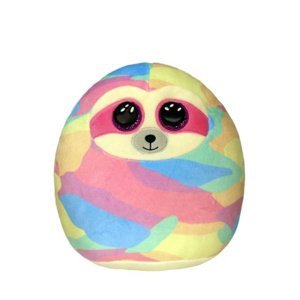 TY Squish-a-Boos polštář pastelový lenoch - COOPER, 22 cm