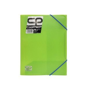 A4 elastická složka zelená Neon CoolPack