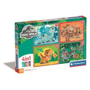 Clementoni 4v1 Puzzle Jurský svět 21521