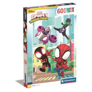 Clementoni Puzzle 60 dílků Maxi Spidey a úžasní přátelé 26476