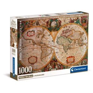 Clementoni Puzzle 1000 dílků Mapa starověkého světa 39706