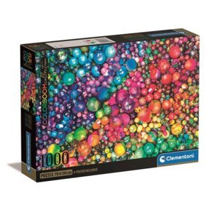 Clementoni Puzzle 1000 dílků Colorboom Marbles 39780