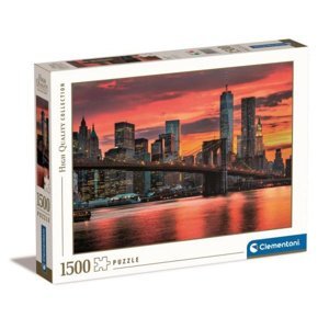 Clementoni Puzzle 1500el East River za soumraku