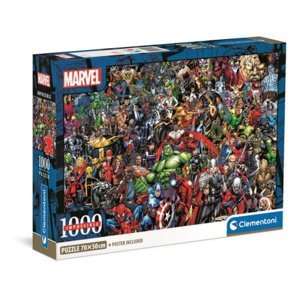Clementoni Compact Nekoneční hrdinové Marvelu 39709 1000 dílků