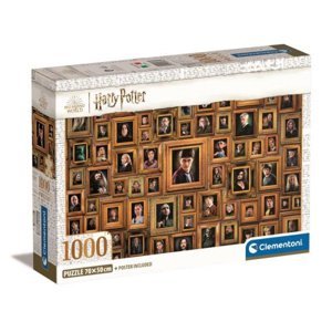 Clementoni Puzzle 1000 dílků Kompaktní Impossible Harry Potter