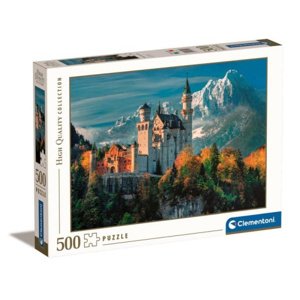 Clementoni Puzzle 500 dílků Zámek Neuschwanstein 35146