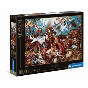 Clementoni Puzzle 1000 dílků Muzeum Breugel. Pád rebelských andělů