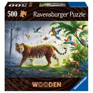 Ravensburger 175147 Dřevěné Tygr V Džungli 500 Dílků