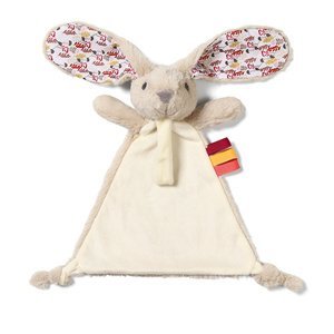 BabyOno plyšová hračka/přítulníček Rabbit Milly s držákem na dudlík krémová