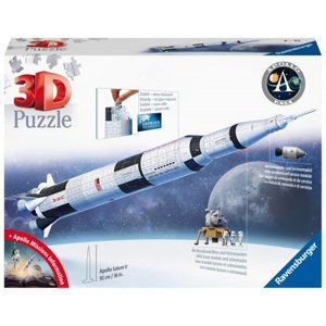 RAVENSBURGER 3D puzzle Vesmírná raketa Saturn V 504 ks