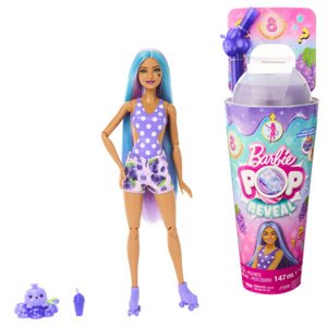 Barbie pop reveal barbie šťavnaté ovoce - hroznový koktejl