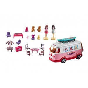 Wiky Autobus s panenkami a příslušenstvím 20 cm
