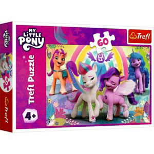 Puzzle 60 dílků Ve světě přátelství. My Little Pony Trefl