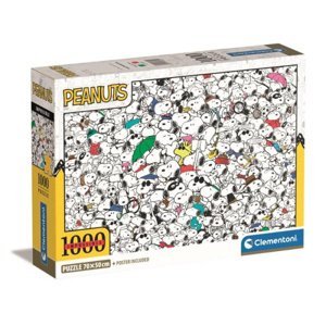 Clementoni Puzzle 1000el Compact Impossible Peanuts
